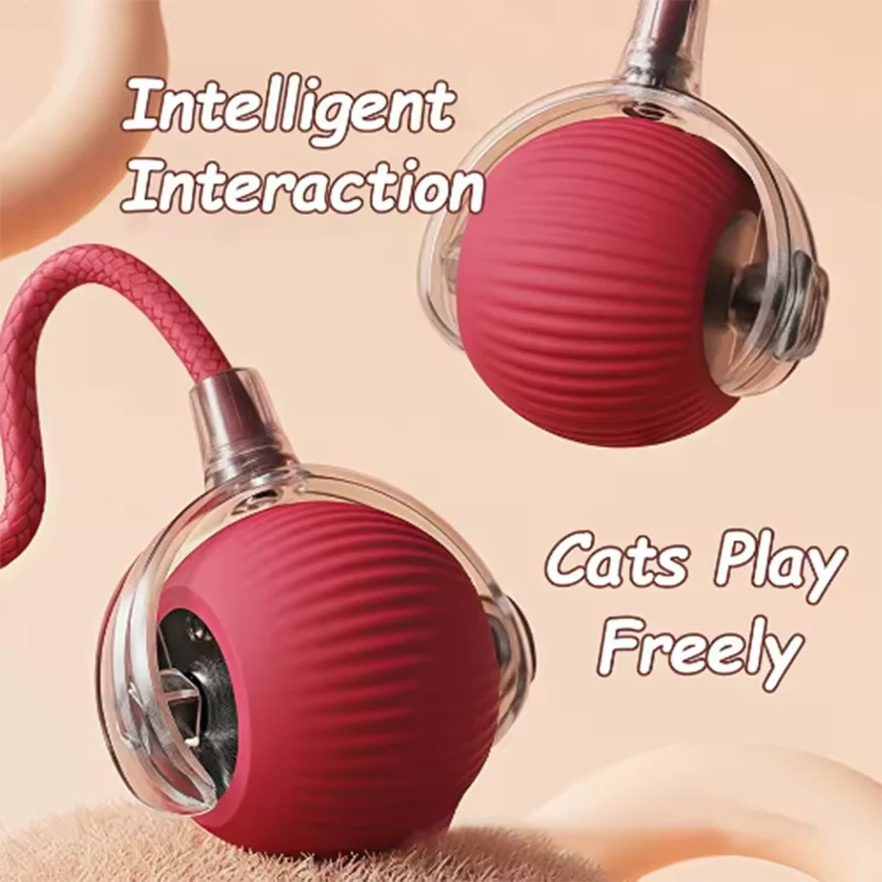 Pelota Inteligente Interactiva para Perros y Gatos - Sensor de Obstáculos y Movimiento Real