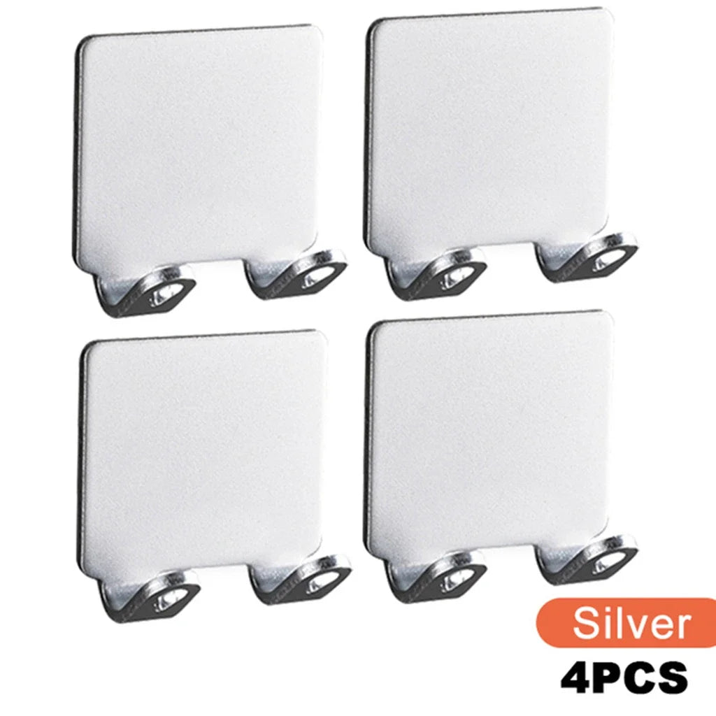 Soporte de Acero Inoxidable para Rastrillo - Adhesivo de Pared Sin Taladro