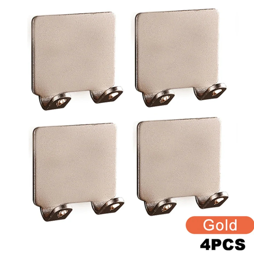Soporte de Acero Inoxidable para Rastrillo - Adhesivo de Pared Sin Taladro