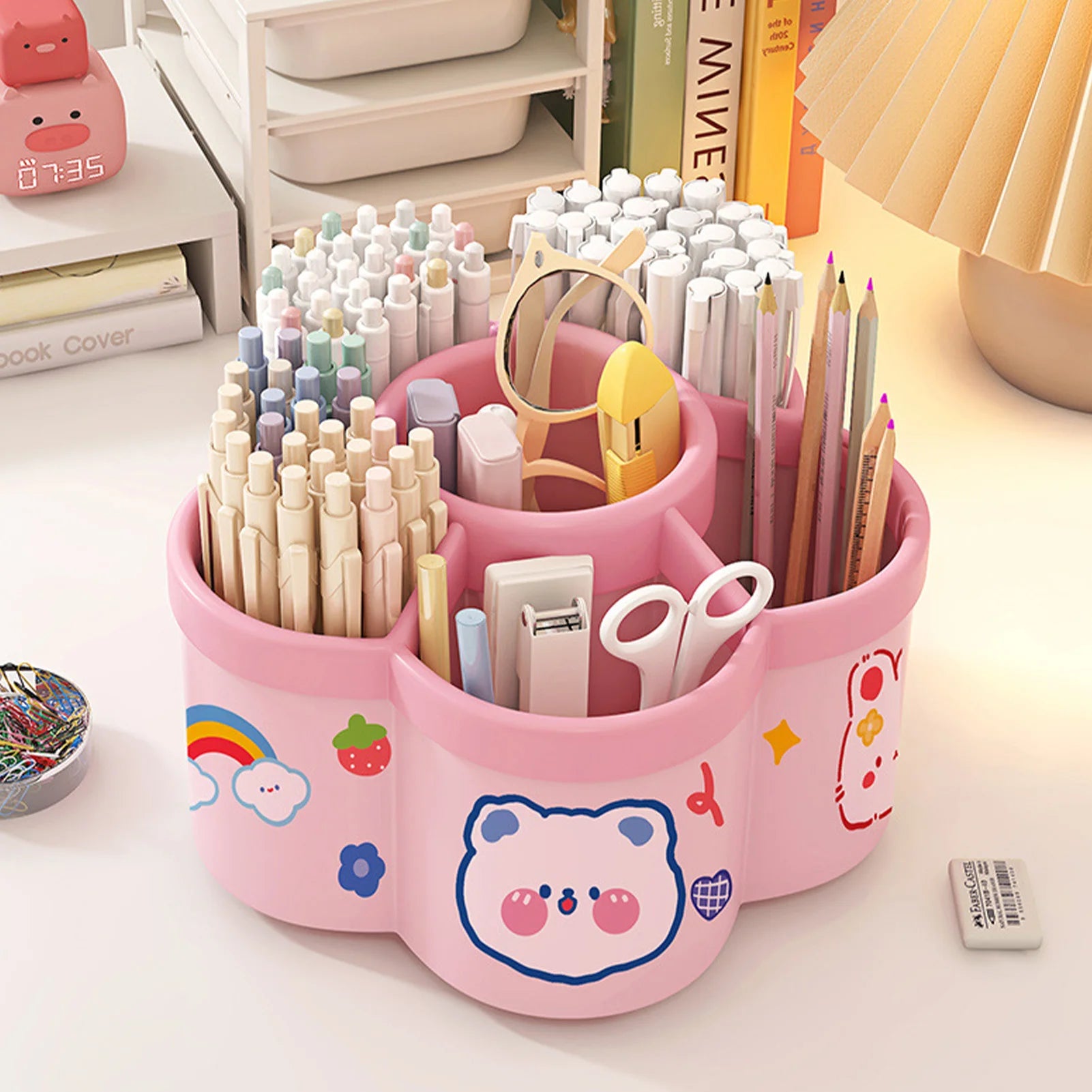 Organizador de Escritorio Giratorio 360°