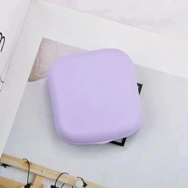 Kit de Viaje para Lentes de Contacto - Estuche con Espejo y Accesorios