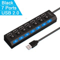 Hub USB 3.0 de alta velocidad con 4/7 puertos...