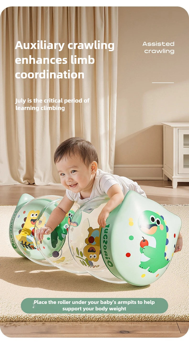 Rodillo Inflable de Gateo - Estimulación Temprana y Motricidad