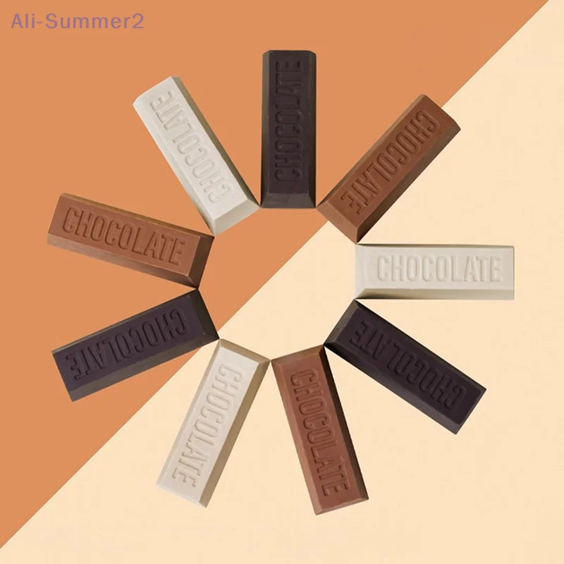 Set de Gomas de Borrar "Choco-Eraser" - Diseño Realista XL.